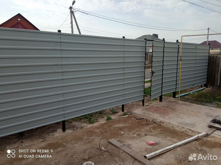 Сварочные работы, установка ворот, заборов