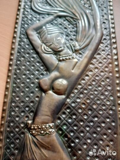 Панно. Чеканка. Медь