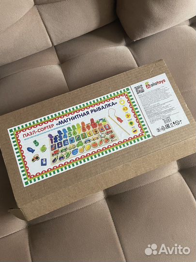 Пазл сортер и магнитная рыбалка