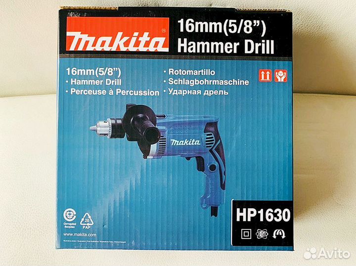 Ударная дрель Makita HP1630