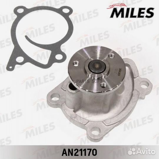 Насос водяной nissan micra/note/tiida/renault megane 1.4/1.6 05- (dolz N151) AN21170
