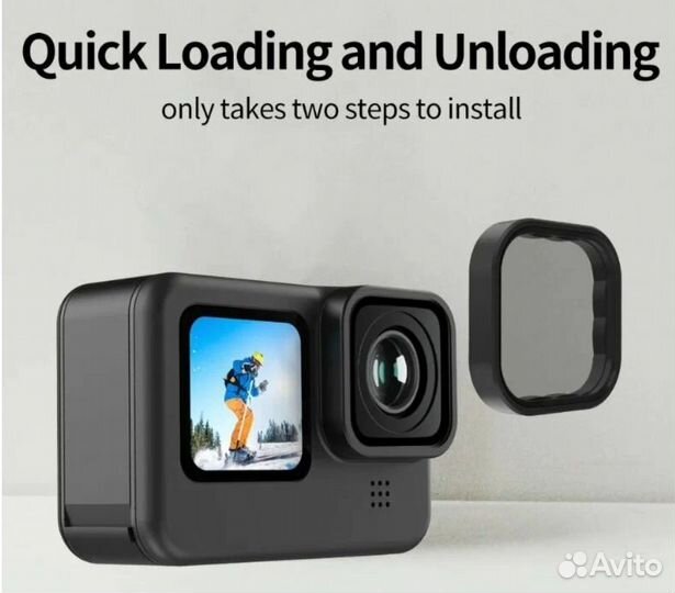 Набор NDF фильтров к GoPro