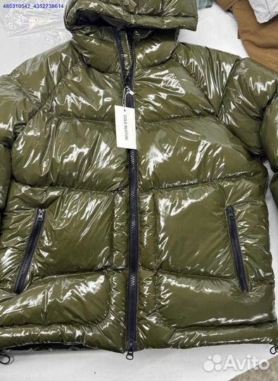 Пуховик Cole Buxton зеленый качество (Арт.38248)