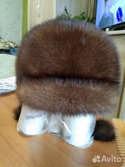 Шапка норковая женская