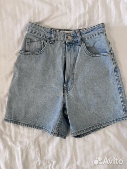 Джинсовые шорты Zara 32
