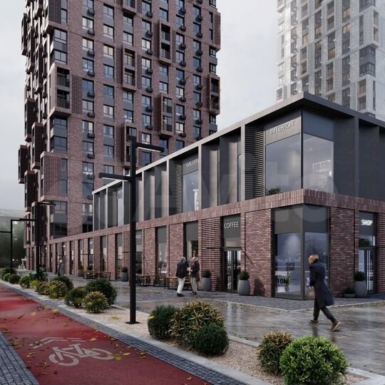 2-к. квартира, 45 м², 18/25 эт.