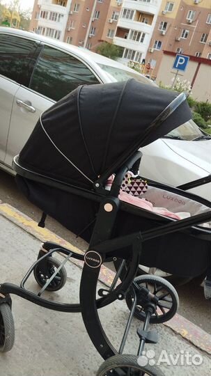 Коляска 2 в 1 luxmom