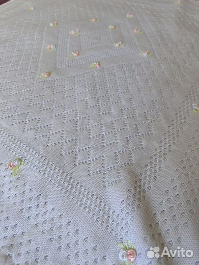 Плед вязаный одеялко