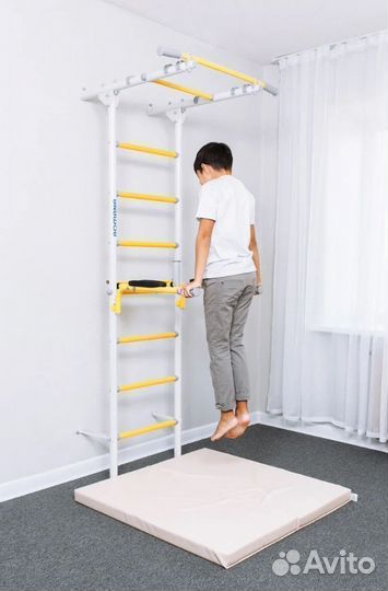 Брусья разборные romana цвет белый прованс