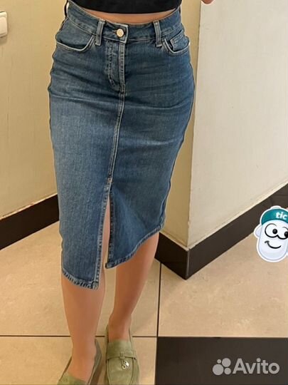 Юбка джинсовая