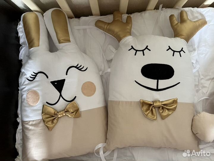 Бортики в детскую кроватку