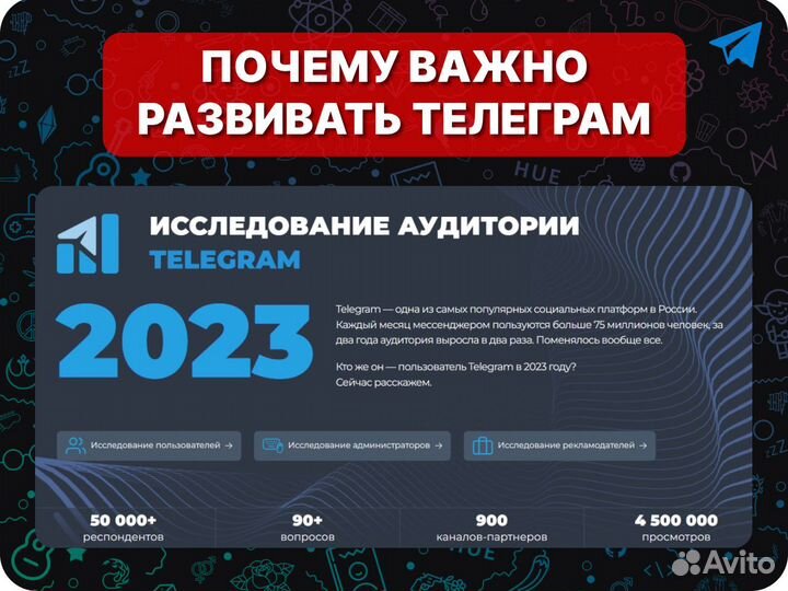 Продвижение Телеграм. Реклама