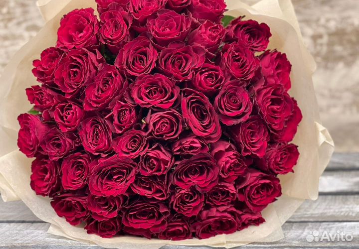 Розы Доставка цветов 25 35 51 101 роза