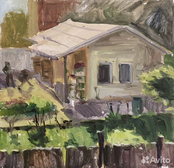 Этюды пейзажа маслом