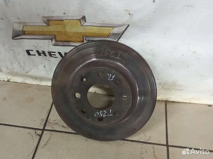 Передний тормозной диск Авео Т200, Т250, Т255