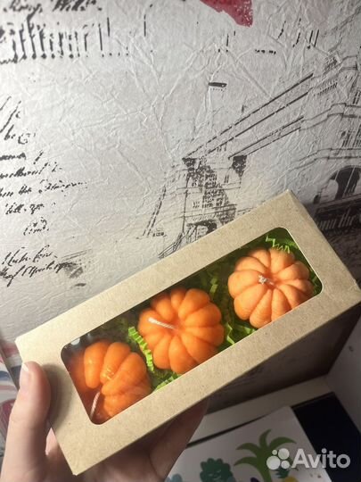 Свечи мандаринки