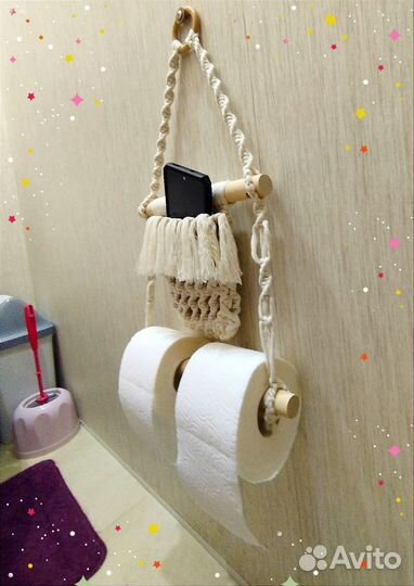 Держатель макраме