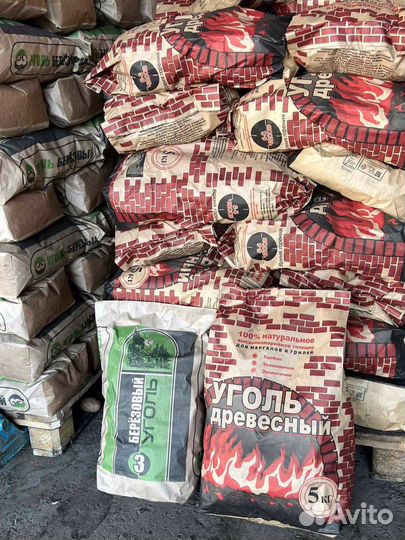 Уголь древесный березовый
