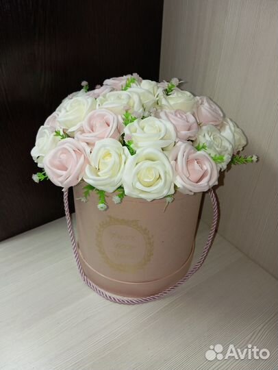 Букет цветов из мыла