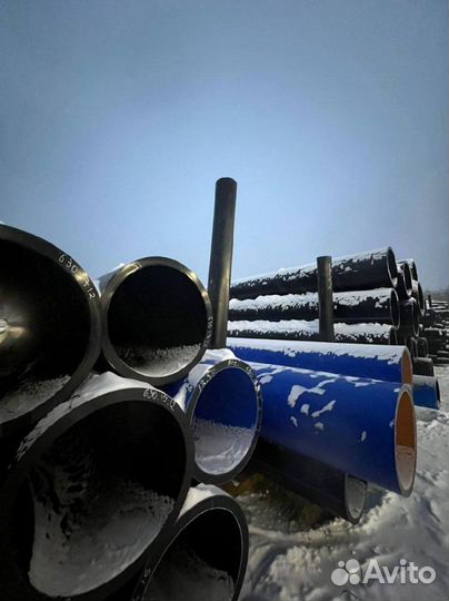 Труба пнд синяя