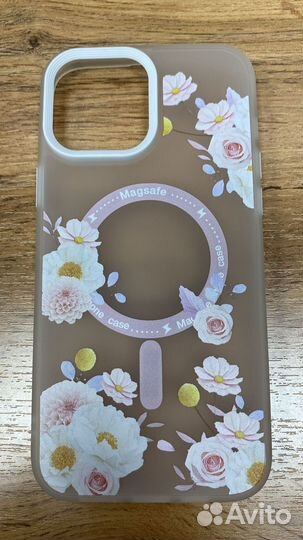 Чехол матовый с принтом MagSafe Apple iPhone