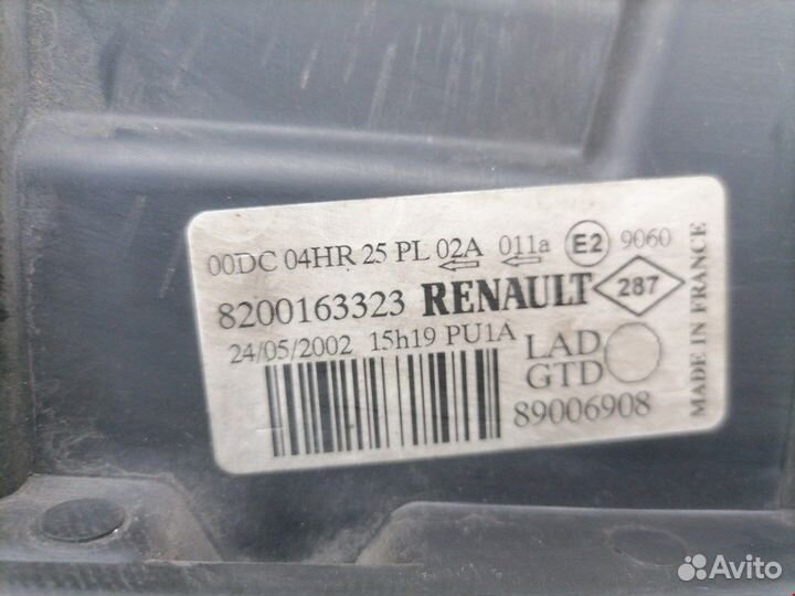 Фара передняя для Renault Laguna 2 8200481196