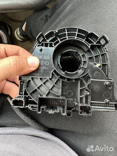 Подрулевой шлейф g85 датчик ауди vw