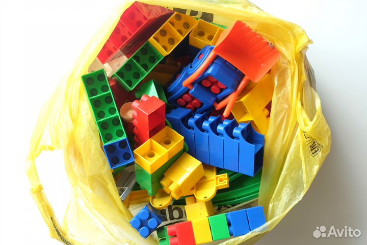 3 детских конструктора пакетом (1,5 - 5 лет)