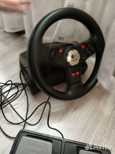 Игровой Руль Logitech Formula Vibration feedback
