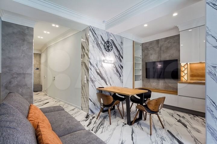 2-к. апартаменты, 58 м², 13/20 эт.