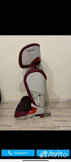 Автокресло britax roemer kidfix ll 15-36 romer