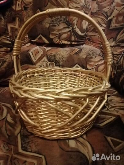 Корзина плетеная