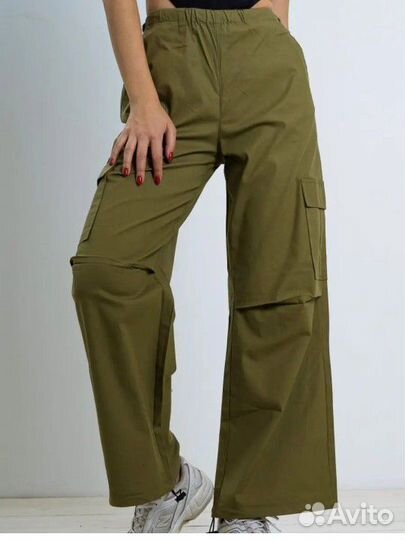 Брюки карго парашюты новые 44