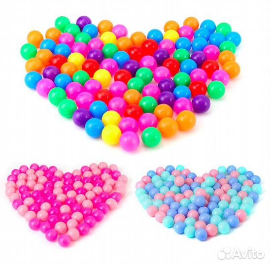 Игровые наборы шаров - цвета различные