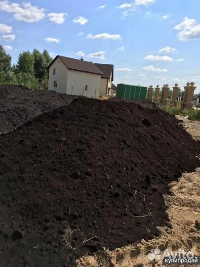 Чернозем: земля плодородная, торф,доставка