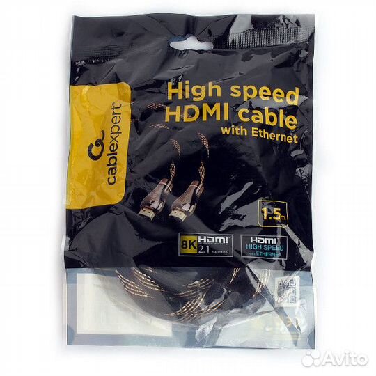 Кабель hdmi v2.1 8K 1,5 м Cablexpert
