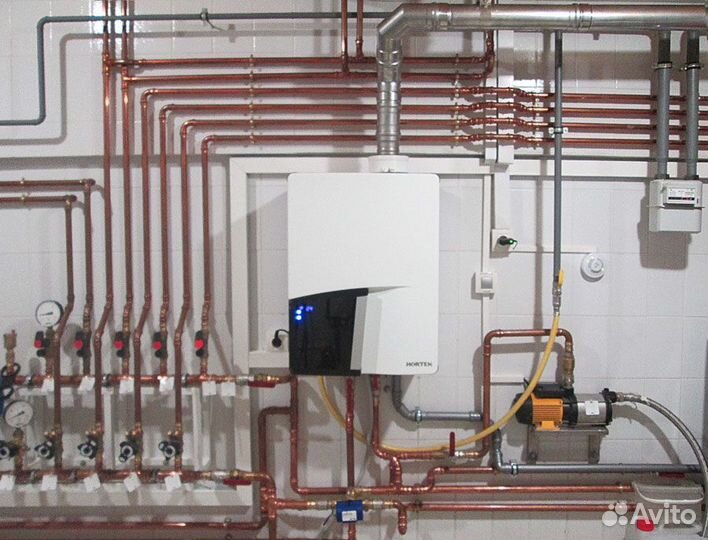 Установка газовых котлов