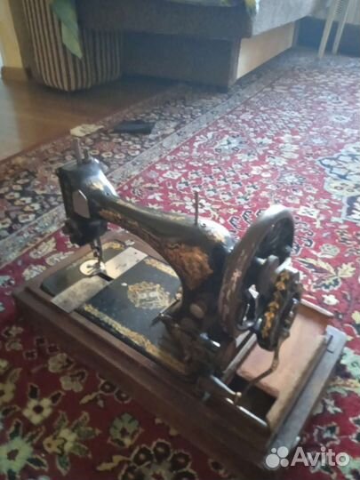 Швейная машинка зингер антикварная