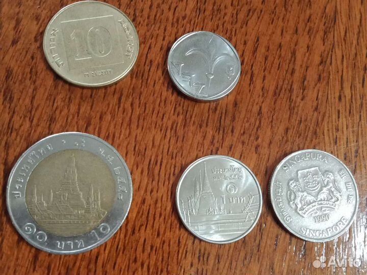 Монеты деньги зарубежных стран