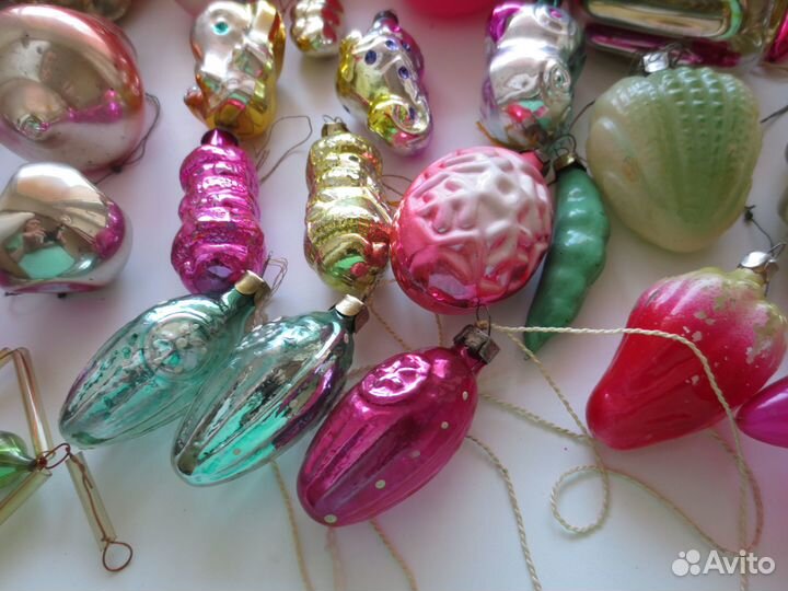 Елочные игрушки СССР