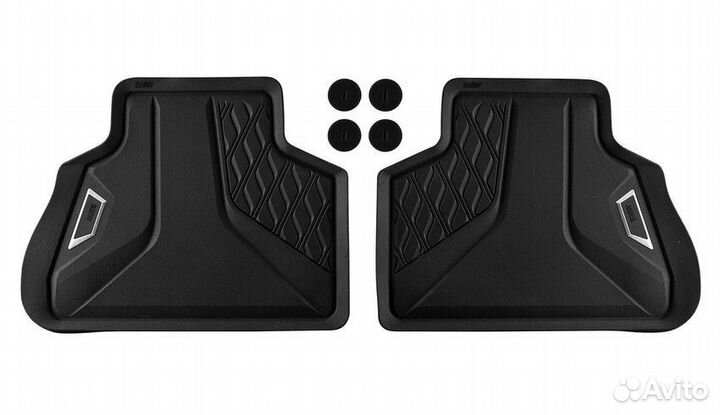 Всепогодные коврики BMW задние X6 G06 оригинал