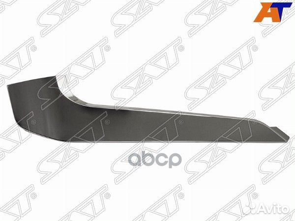 Молдинг бампера mitsubishi L200/triton 19- LH н