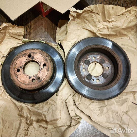 Тормозные диски задние на kia rio 3