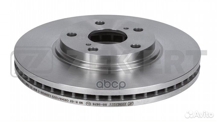 Диск торм. перед. Lexus RX300 (U15) 98- bs-5676