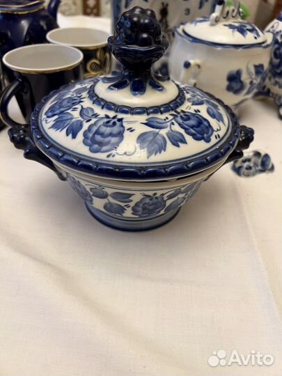 Посуда гжель