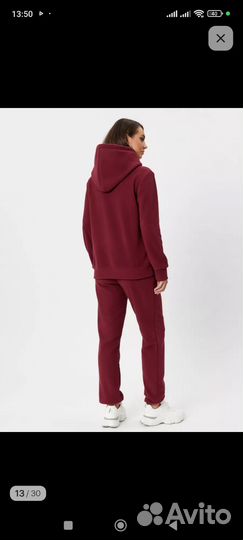 Костюм спортивный теплый на флисе женский