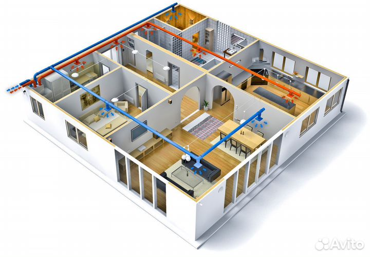 Вентиляция Zenit под ключ