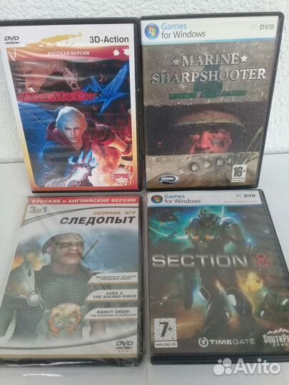 Компьютерные игры диски для пк
