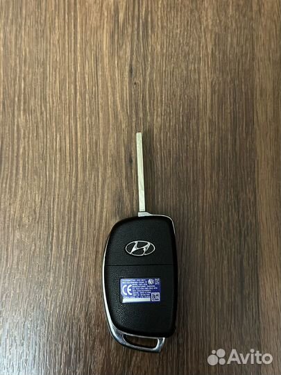 Ключ зажигания hyundai