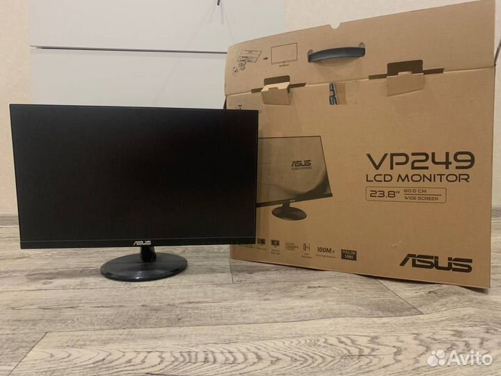 Монитор asus 24 дюйма VP249 75hz